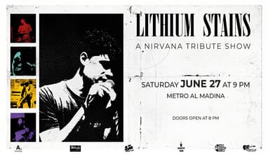 Lithium Stains, A Nirvana Tribute Show