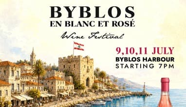 Byblos en blanc et rosé - Wine Festival | 9,10,11 July 2026