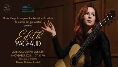 Classical Guitar concert performed by Edith Pageaud