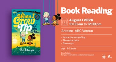 Book Reading  - When I grow up I’d like to be...