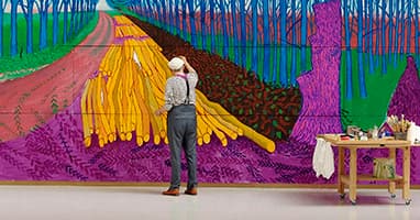 David Hockney at the Royal Academy of Arts by Phil Grabsky