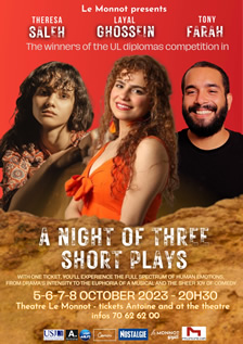 A night of Three Short Plays