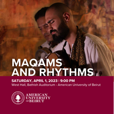 The AUB Spring 2023 Fair presents Maqam and Rhythms