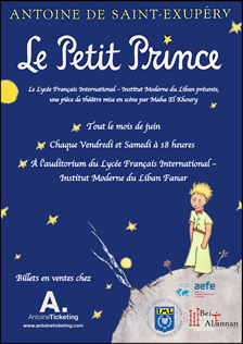 Le Petit Prince adapté et mis en scène par Maha el Khoury