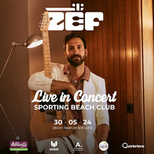 Zef's concert at Sporting Beach Club 